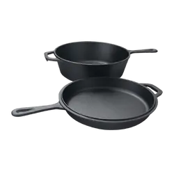 Wildtrak Cast Iron Combo Cooker 3.2 Qrt 26 X 8Cm