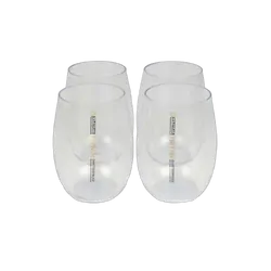 Wildtrak Tritan Stemless Wine Glass 444Ml 4 Pack