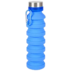Wildtrak Expanda Water Bottle 550Ml Silicon W Carabiner 2Asst Clr