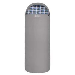 Wildtrak Frankland Hooded Jumbo Sleeping Bag 230X90Cm -2 / -7C