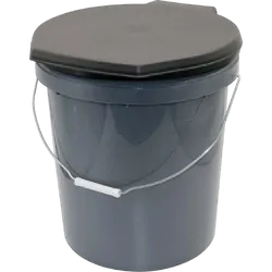 Wildtrak Travel Toilet 20L Bucket With Lid Seat