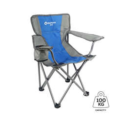 Wildtrak Kidz Camp Chair Blue 100Kg Wr 67X60X38Cm