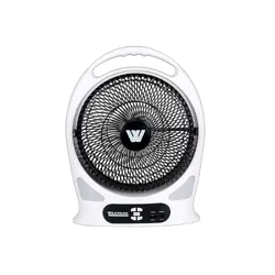 Wildtrak Fan 30Cm Lithium Rechargeable Battery Led Light