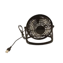 Wildtrak Portable Fan Usb Black 15X17Cm W 85Cm Cable