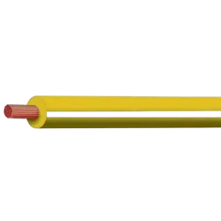 3mm Yellow/White Tracer Cable 30M (Spooled Length)