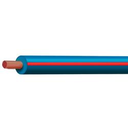 Blue/Red 3mm Trace Single Core 100M (Spooled Length)