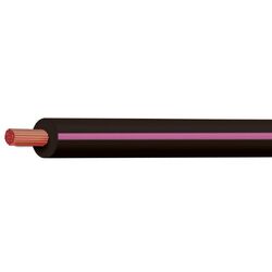 Black/Pink 3mm Trace Single Core 100M (Spooled Length)