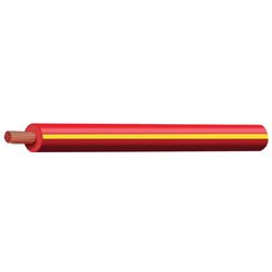 Red/Yellow 3mm Trace Single Core 100M (Spooled Length)