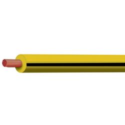 Yellow/Black 3mm Trace Single Core 100M (Spooled Length)