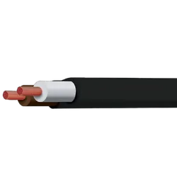 3mm Brown/White Twin Sheath 500M Rating 16A (Spooled Length)