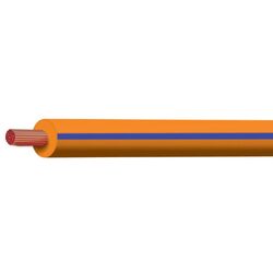 Orange/Blue 4mm Trace Single Core 30M (Spooled Length)