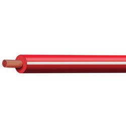 Red/White 4mm Trace Single Core 30M (Spooled Length)