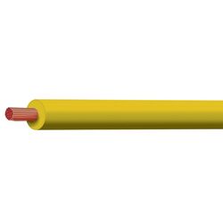 Yellow 4mm Single Core (Sold Per Metre)