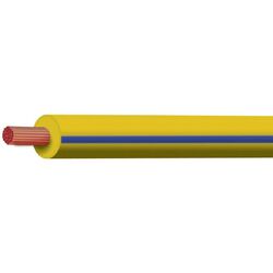 Yellow/Blue 4mm Trace Single Core (Sold Per Metre)