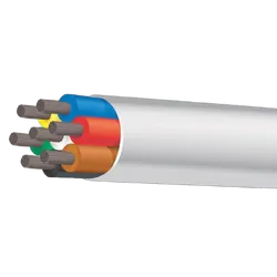 4mm 7 Core Marine Cable White Sheath (Sold Per Metre)