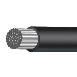 16mm2 Marine Battery Cable Black Sheath (Spooled Length)