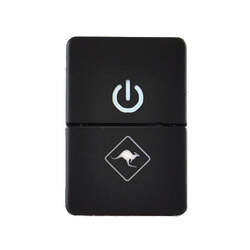 Lightforce Dual Switch (MIT2) with Red and Green LEDs to Suit Mitsubishi.