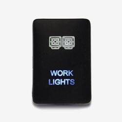 Lightforce On/Off Switch with White/Blue LEDs Work Light to Suit Toyota Prado 152