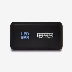 Lightforce Horizontal Switch with LED Bar Icon to Suit Toyota