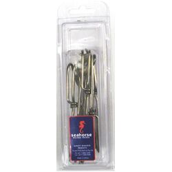 Seahorse Tackle Crossline Clip 3" 2 Pce Carded Pack