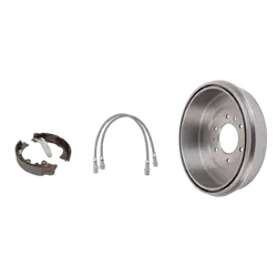 Hulk 4x4 Hulk Brake Upgrade Kit Rear Drums To Suit Hilux Kun25 Kun26.