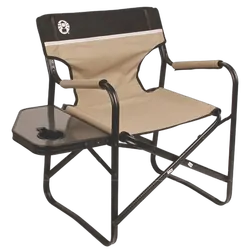 Coleman Chair Flat Fold Director's Steel Deck Chair