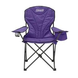 Coleman Chair Quad Queen Size Cooler Arm (Purple)