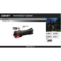 Coast Torch 435 Lumens 3 X Aaa