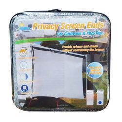 Caravan Awning Privacy Screen End