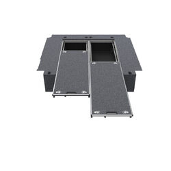 4WD Interiors Dual Roller Floor Drawers Ford Next Generation Ranger Dual Cab 07/2022-Current