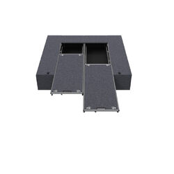 4WD Interiors Dual Roller Floor Drawers Isuzu D-Max Space Cab/Extra Cab 10/2020-Current