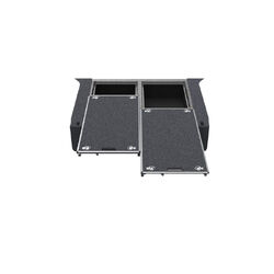 4WD Interiors Dual Roller Floor Drawers suits Toyota Landcruiser 300 Series 5 Seat Wagon 07/2021-Current