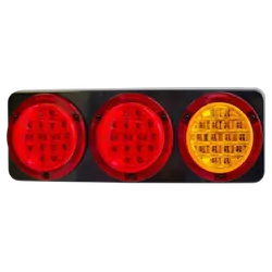 Supex Stop/Tail/Indicator, Black Base