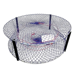 Seahorse 4 Entrance Crab Trap Round