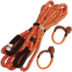 Carbon 4X4 Kinetic Rope And 2 X Soft Shackle Combo Deal
