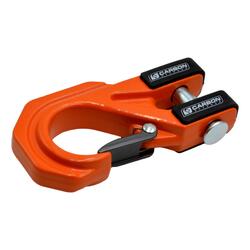Carbon Offroad Mega Pro Winch Hook Orange