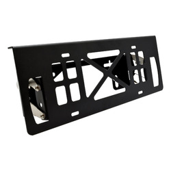 Carbon Off Road Stainless Steel Pull Up Number Plate Bracket