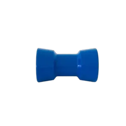 4 Inch Dog Bone Keel Roller Blue