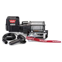 Warn 12V 4,000lb Utility Winch with 13.1m Wire Rope