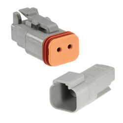 Narva 2 Way Dt DeutschÂ® Connector Kit (Blister Pair - Male/Female) (Box Of 10)