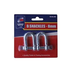 Explore D Shackle 8mm Twin Pack 