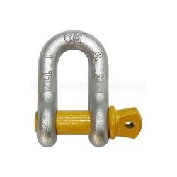 Explore D Shackle  Grade S - 8mm  (Sold In Pairs)