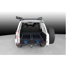 Msa Double Drawer System To Suit Nissan Patrol Gu St Y61 (Series 4-10)