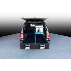 Msa Double Drawer System To Suit Volkswagen Amarok V6 With Adblue