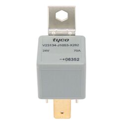 Tyco Mini Relay 24V 70Amp N/O 4Pin Resistor Protected