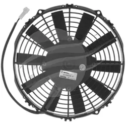 SPAL Thermo Pusher Fan - 9" - 12V - 673 CFM - VA07-AP7/C-31S