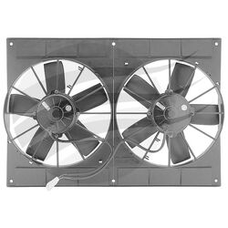 SPAL Thermo Puller Fan - Twin 11" - 12V - 2720 CFM - 2VA06-AP70/LL-37A