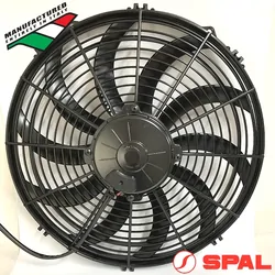 SPAL Thermo Pusher Fan - 14" - 12V - 1840CFM - VA08-AP71/LL-53S