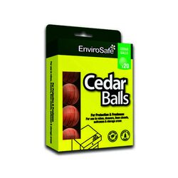 ENVIROSAFE MOTH REPELLENT - CEDAR BALLS 20PK