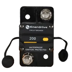 Enerdrive 285-Series Circuit Breakers Surface Mount 3/8 Stud 200A